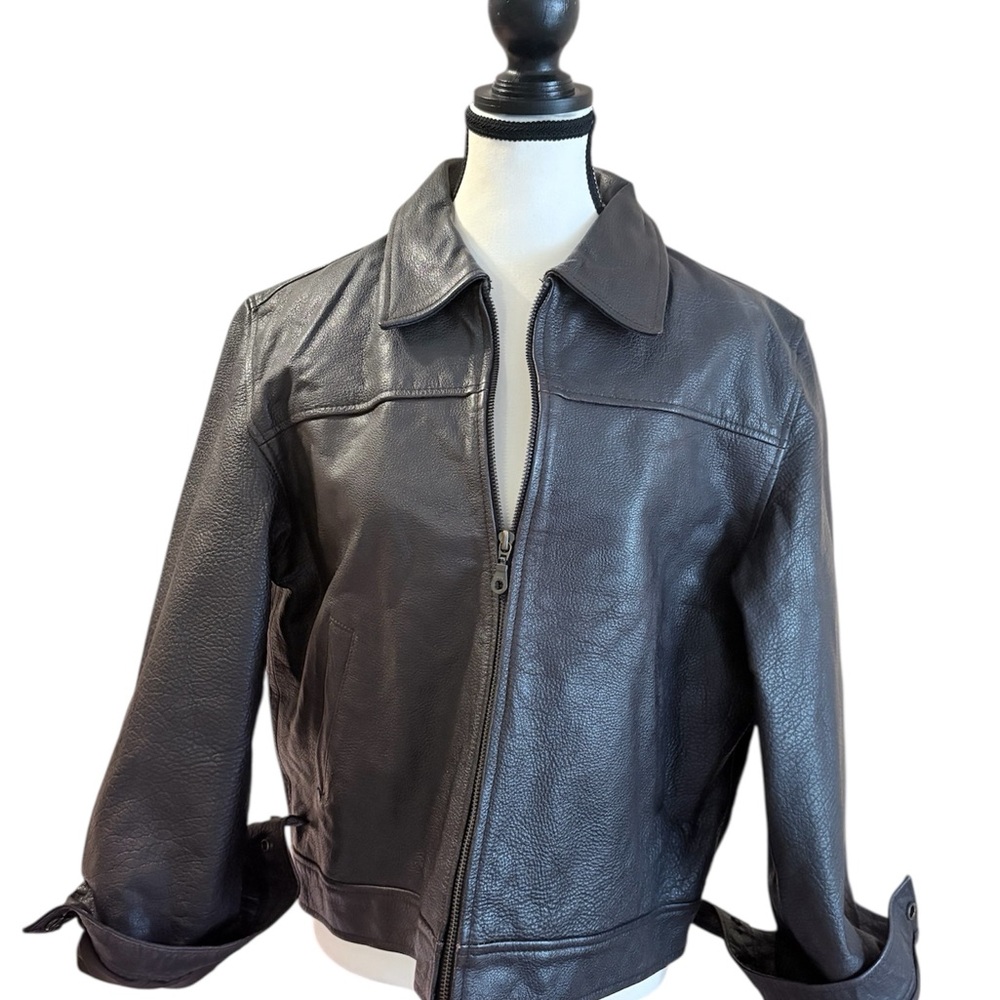 Wilson Black Leather Jacket